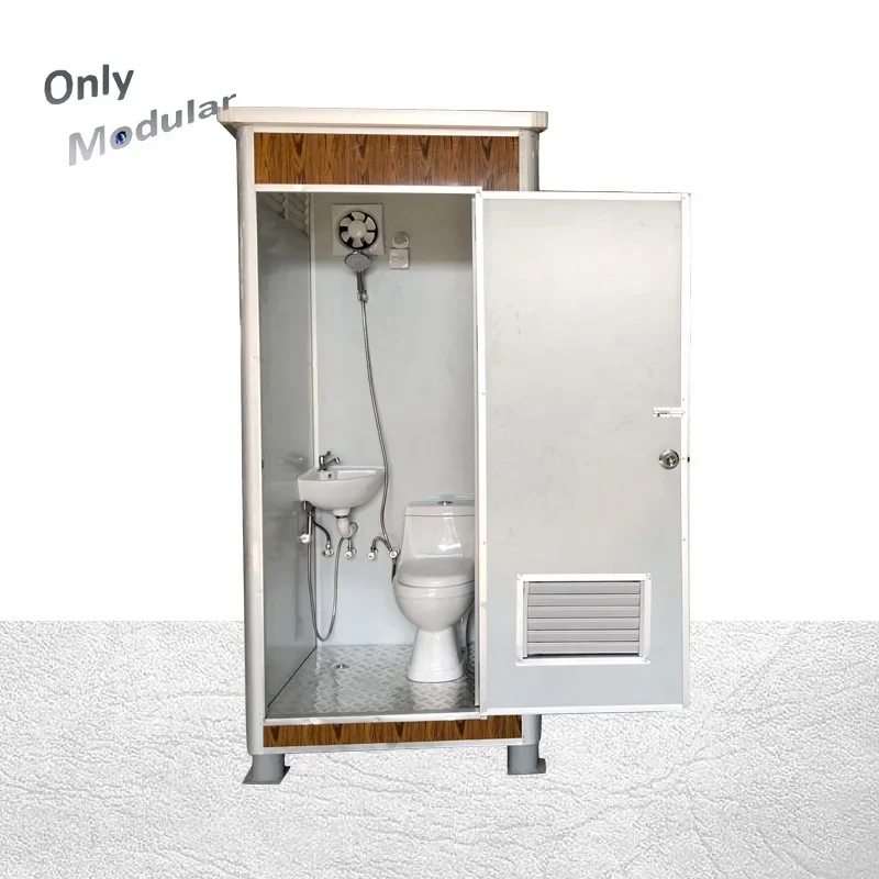 Mobile Shower Room, Outdoor Portable Toilets with Blind Window, Mobile Toilets Supporting Customization