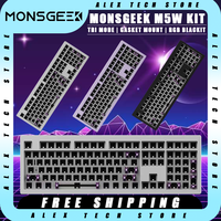 Monsgeek M5W Mechanical Keyboard Kit Tri-Mode Bluetooth Hot-Swap Rgb Office Gamer Pc Gaming Aluminum Alloy Customized Keyboard