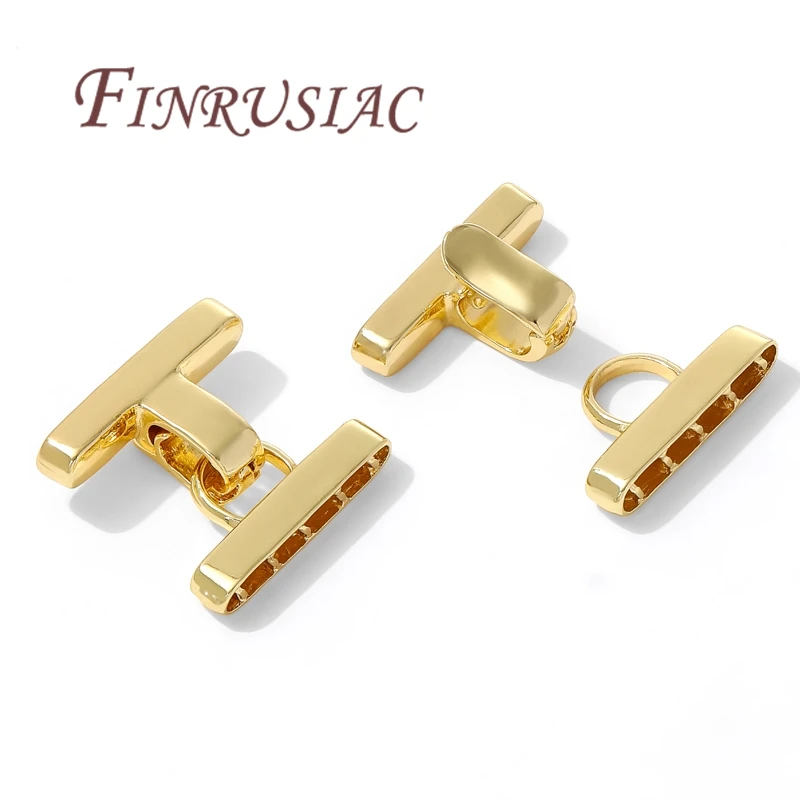 3 Stile 18 Karat vergoldete mehrreihige Perlenverschlüsse für die Herstellung von Halsketten, Armbänder-Verschlussverbinder für Schmuck-DIY-Zubehör – Detail 16