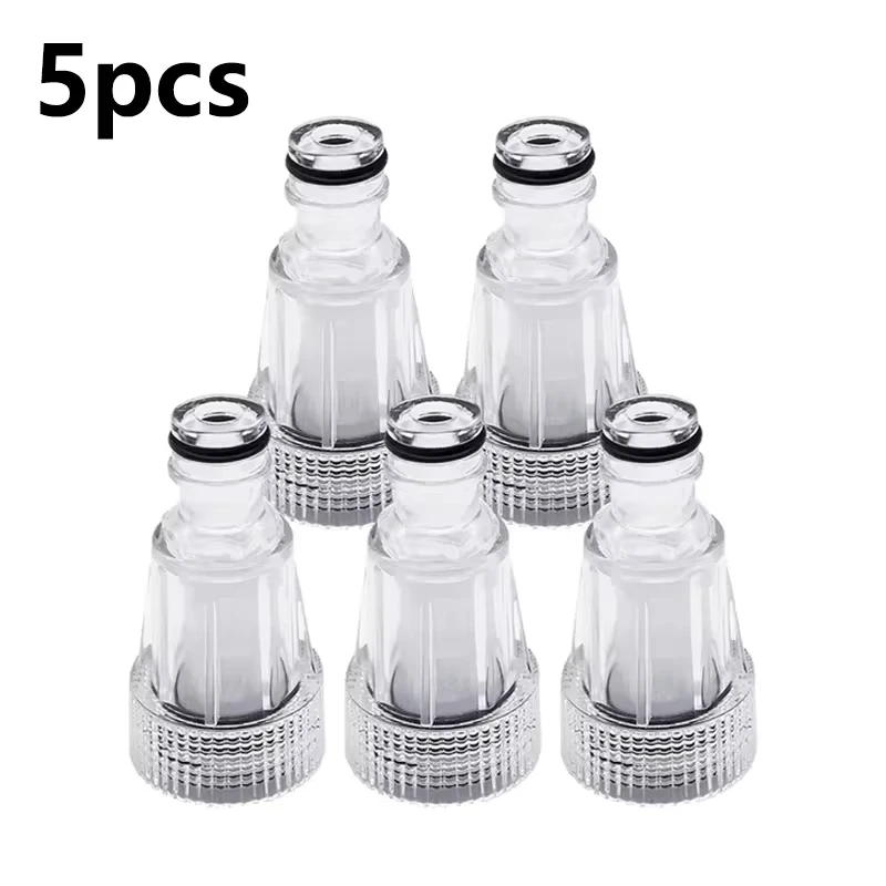 3/5pc 3/4" Garden Hose to High Pressure Washer Water Filter Inlet Connector Replacement Tool Water Pump Adapter for Garden image 6