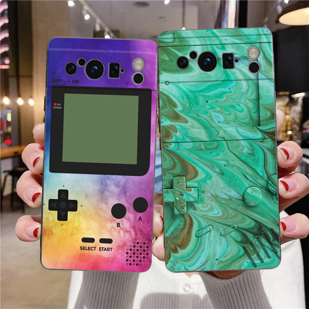 

Gameboy Boy Game Phone Case For Google Pixel 8 A 7 6 Pro Soft TPU Shell For Pixel 6A Silicone Shockproof Black Cover