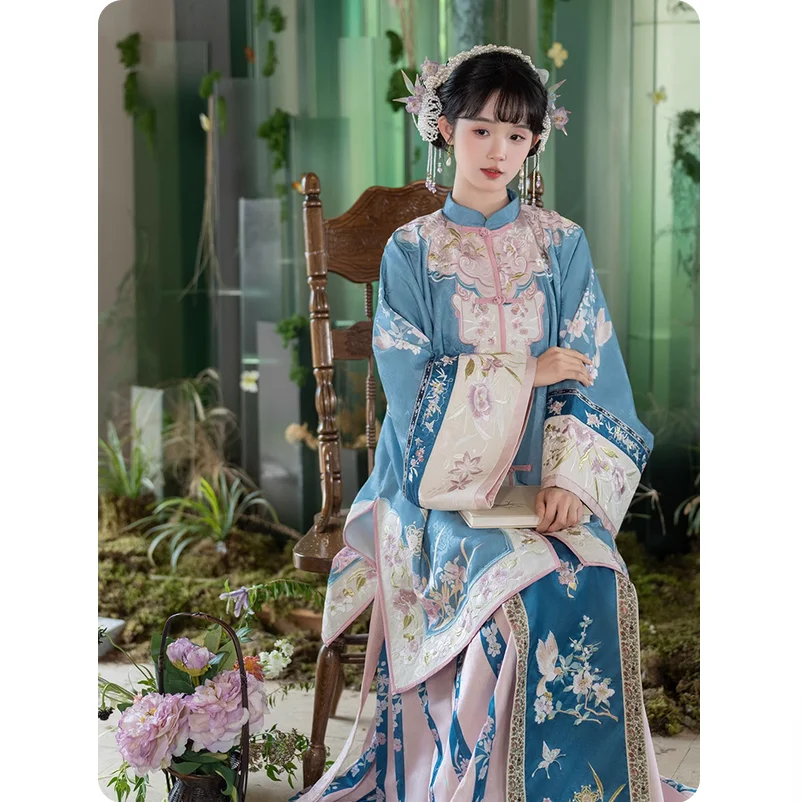 cold-fragrant-jade-embroidered-embroidered-back-with-restoration-sense-qing-dynasty-costume-horse-face-skirt