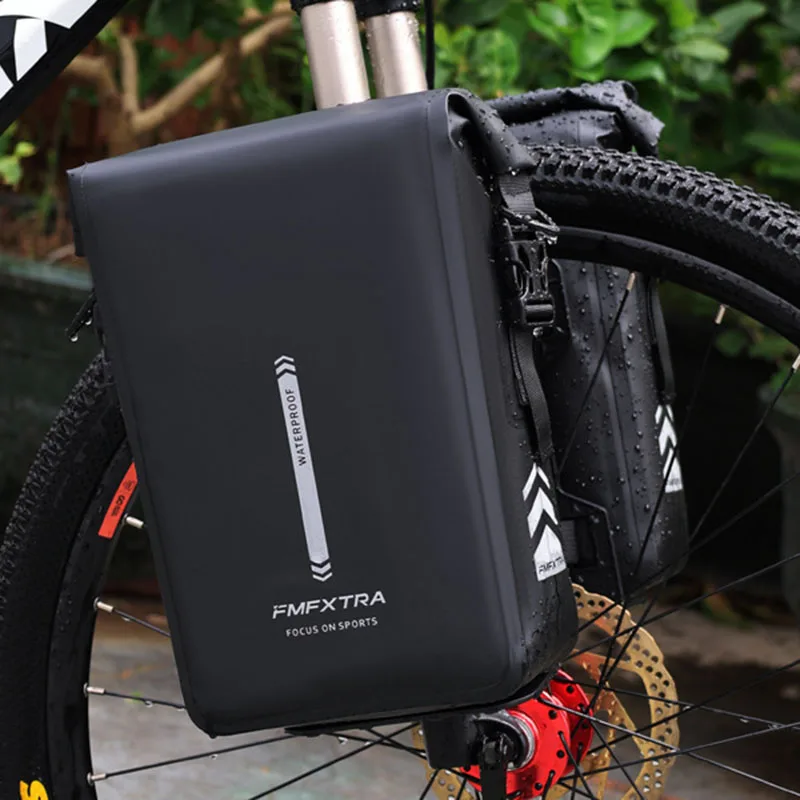 

FMFXTRA Waterproof Bike Fork Bag – Ultimate Mountain Biking Storage Solution