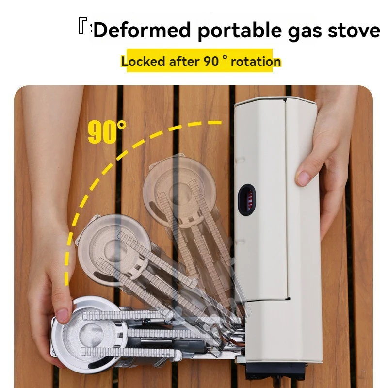 Hot Selling Outdoor Cookware Card Magnetic Stove Outdoor Gas Stove Gas Stove, Portable Card Stove Camping Supplies