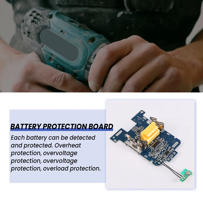 BL1830 Li-Ion Battery BMS PCB Charging Protection Board For Makita 18V Power Tool BL1815 Bl1850 BL1860 LXT400