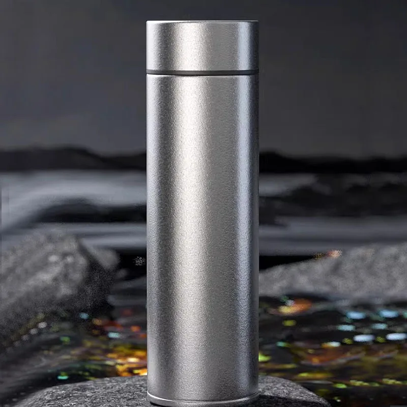 200/300/500ml Portable Business Thermos Cup,Double Layer Pure Titanium,High-end Vacuum Flasks,Drinkware,Office Water Bottles