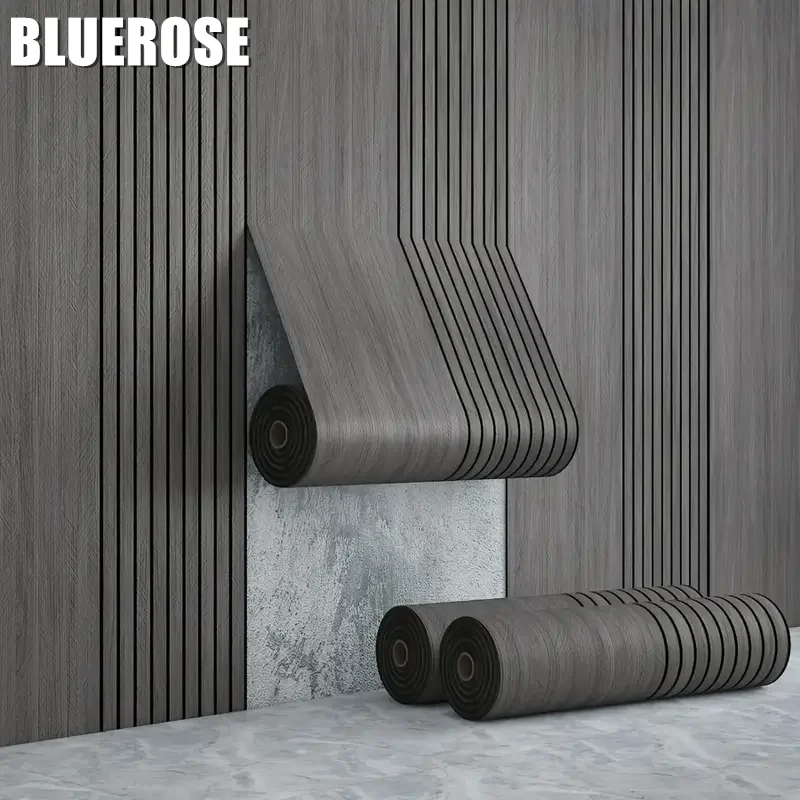 

Self-adhesive 3D Wood Grain Wallpaper Peel and Stick Thickened Foam Wall Panels for Living Room Bedroom Ceiling Background Wall