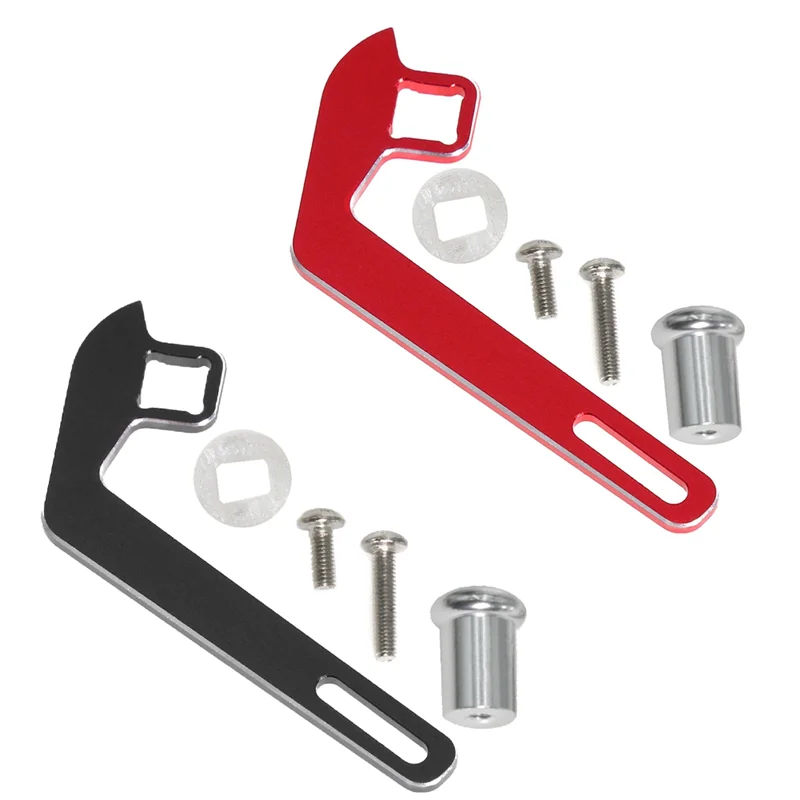 

Leading-2PCS Metal Transmitter Steering Wheel Trigger One-Handed Control Adapter For TRAXXAS TRX4 Small MAXX UDR Parts