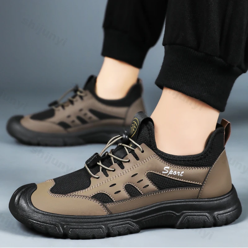 

Мужские кроссовки, осенние новые удобные дышащие повседневные туфли без шнуровки на мягкой подошве, легкие нескользящие модные винтажные походные туфли