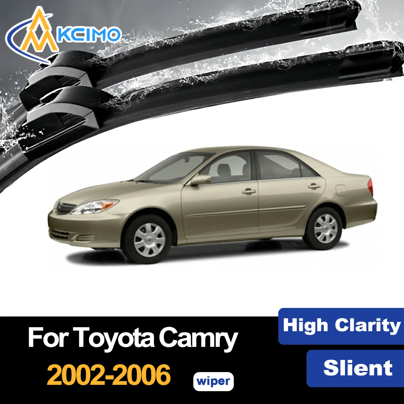

Front Wiper Blades for Toyota Camry XV30 2002-2006 2003 2004 Daihatsu Altis Car Windscreen Windshield Window Wiper Accessories