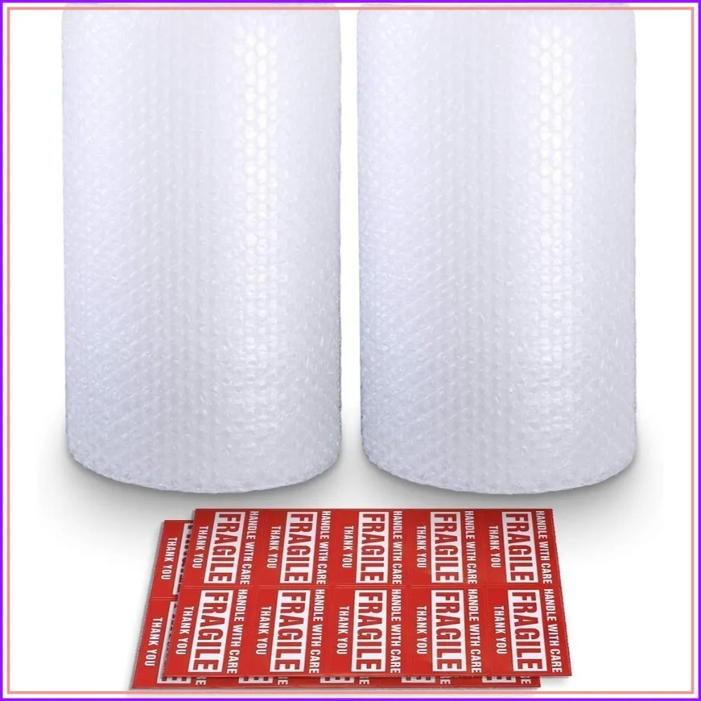 Bubble Cushioning Wrap Rolls, 3/16