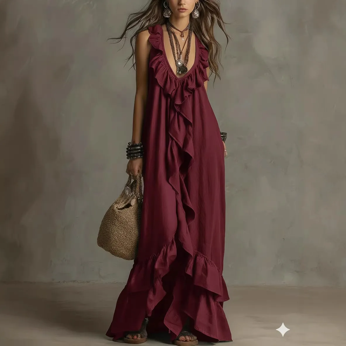 red maxi dress amazon The Aamari Maxi Dress is a stunning combination of sleek sophistication and modern edge Red Maxi Dresses For Women