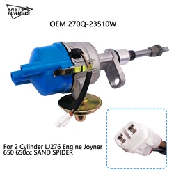 New Ignition Distributor 270Q-23510W Fit for 2 Cylinder LJ276 Engine Joyner 650 650cc KINROAD XT650GK SAND SPIDER-Commando