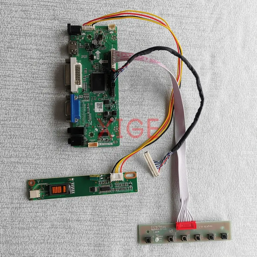 

Плата контроллера привода экрана ЖК-монитора подходит для LQ160E1LW04 LQ160E1LW02 30-контактный LVDS 1280x1024 1-CCFL 1280*1024 VGA DVI HDMI Kit DIY