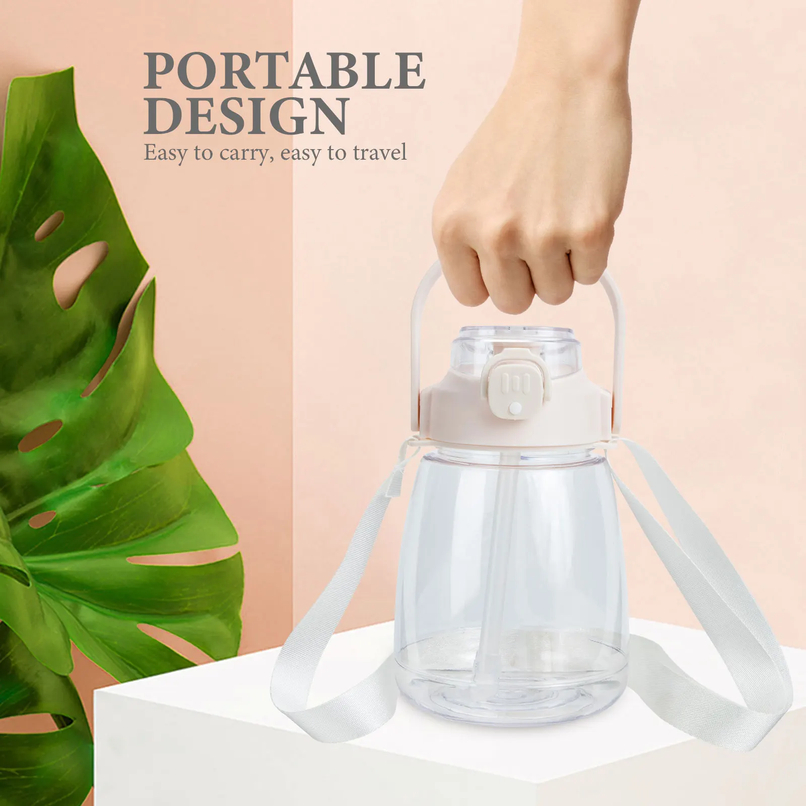 

Children Sippy Cup Kids Straw Water Bottle Portable Sport Flask for Gym School Kawaii Aesthetic Anti-Odor