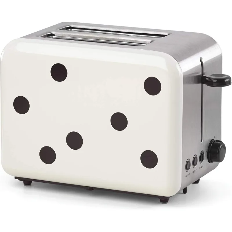 

Deco Dot 2-Slice Toaster for Bread,Bagel & Waffle, Cancel Function,900 watts