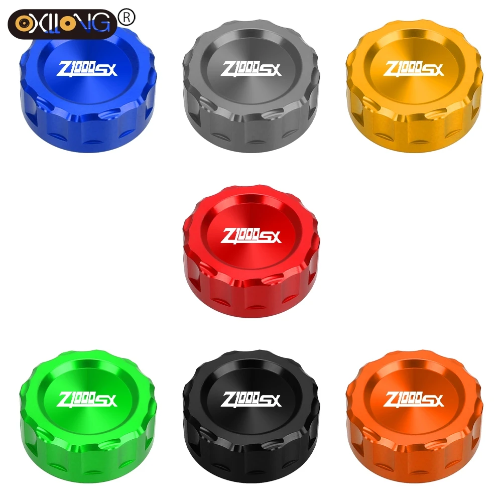 For Kawasaki Z1000SX Z1000 SX Z1000-SX  2011 2012 2013 2014 Motorcycle CNC Aluminum Brake Fluid Fuel Reservoir Tank Cap Cover