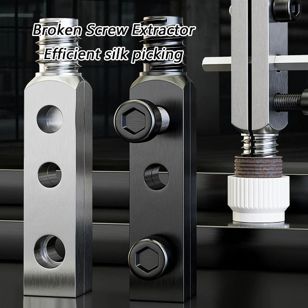 Break Bolt Extractor Screw Removal Tool for 4 and 6 Inch Pipe Faucet Water Hose Ideal for DIYer and Professional Plumbing