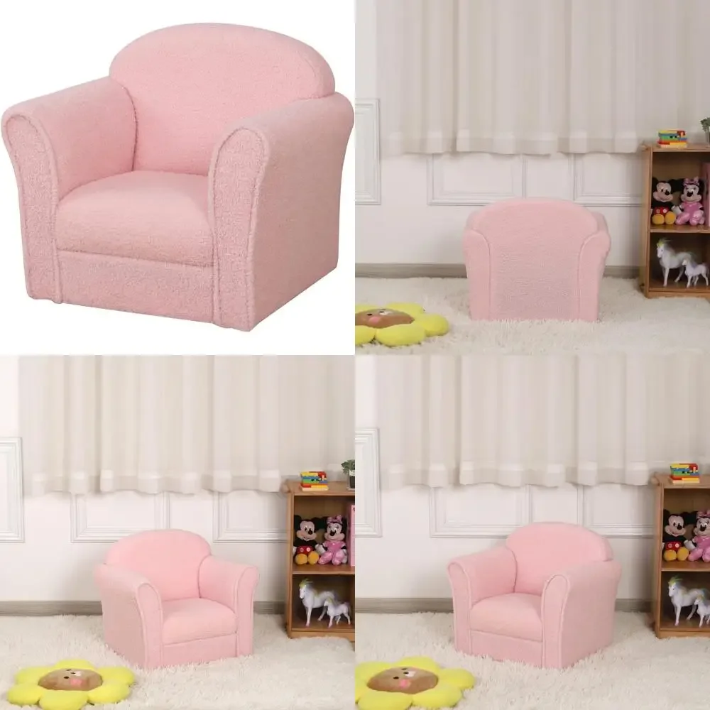 

Детский диван с подлокотником, прочная деревянная детская мебель, прочный детский диван для дошкольников и малышей