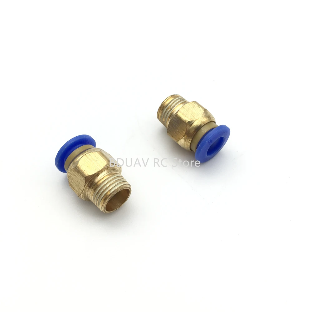 6mm 8mm LICHENG nozzle water outlet connector/trachea quick connector/external thread straight through for agricultural drones