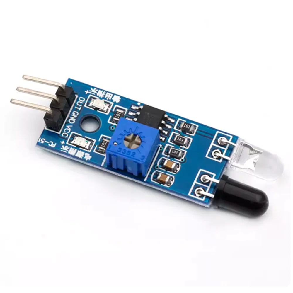 Smart Car Obstacle Avoidance Sensor Module, Infrared Diode Pair Module, Photoelectric Reflective Sensor, Line Following