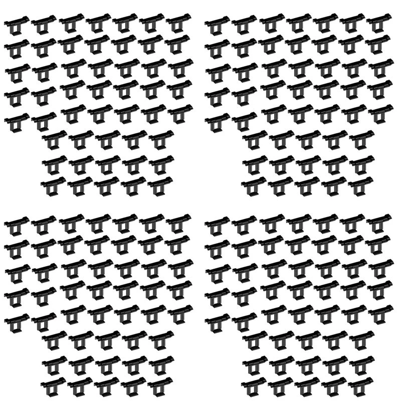 T24C 200PCS 30Mm Solar Panel Water Drainage Clips Photovoltaic Panel Water Drained Clip Auto Remove Stagnant Water Dust