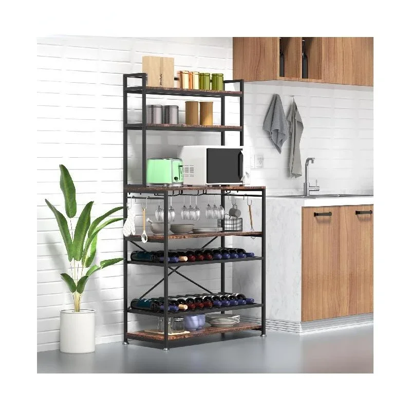 Bakers Rack with Cabinet 68