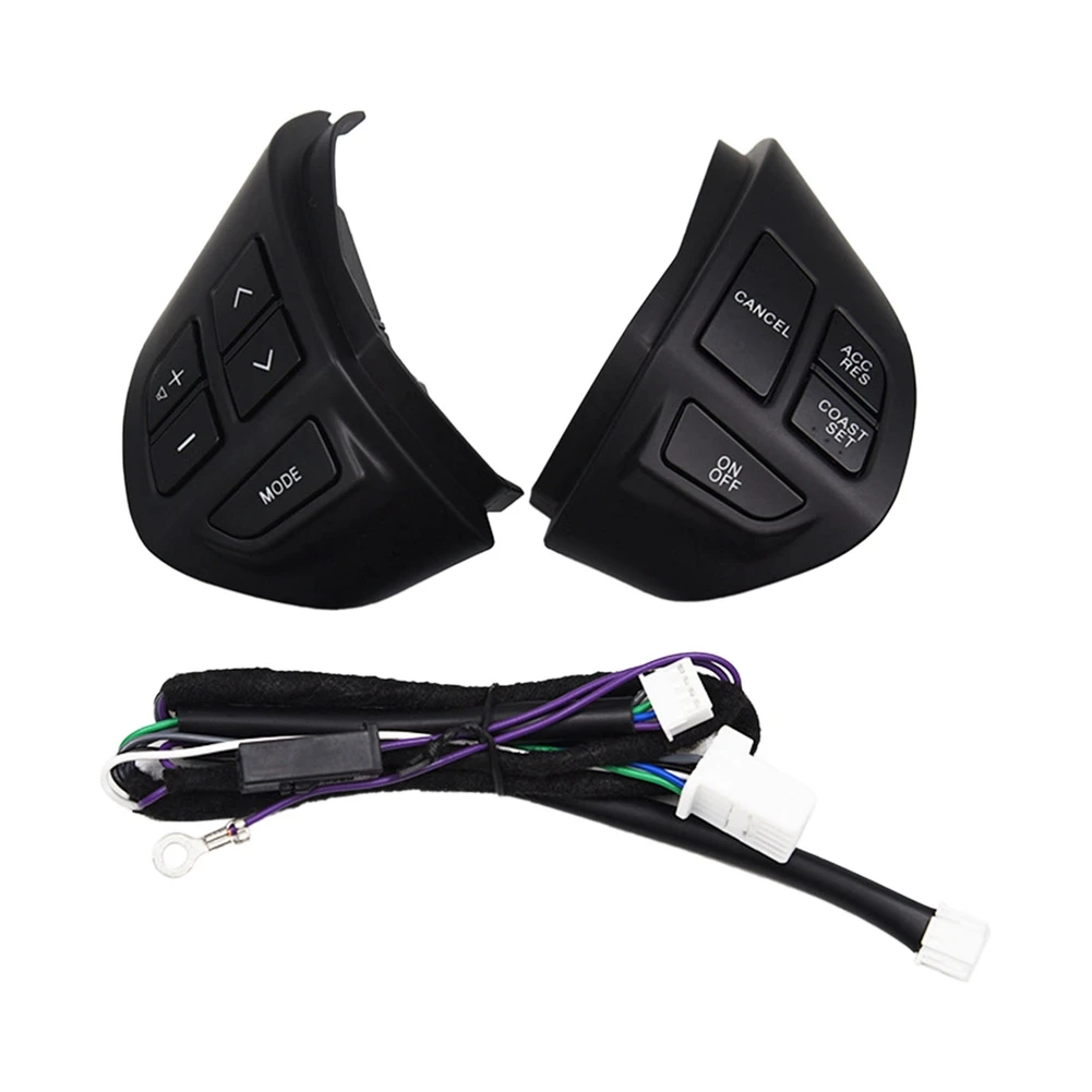 

ABXV-Car Steering Wheel Audio Control Switch For MITSUBISHI LANCER OUTLANDER ASX 2007 2008 2009 2010 2011 Accessories Parts Blac