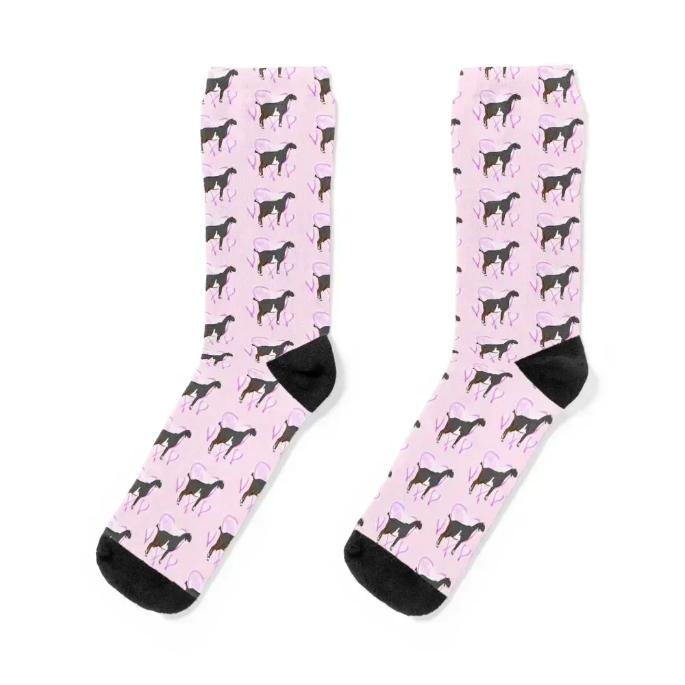 Nubian Dairy Goat Socks floor compression Crossfit custom Socks For Men Women's cool Non-slip funny sock Woman Socks Men's