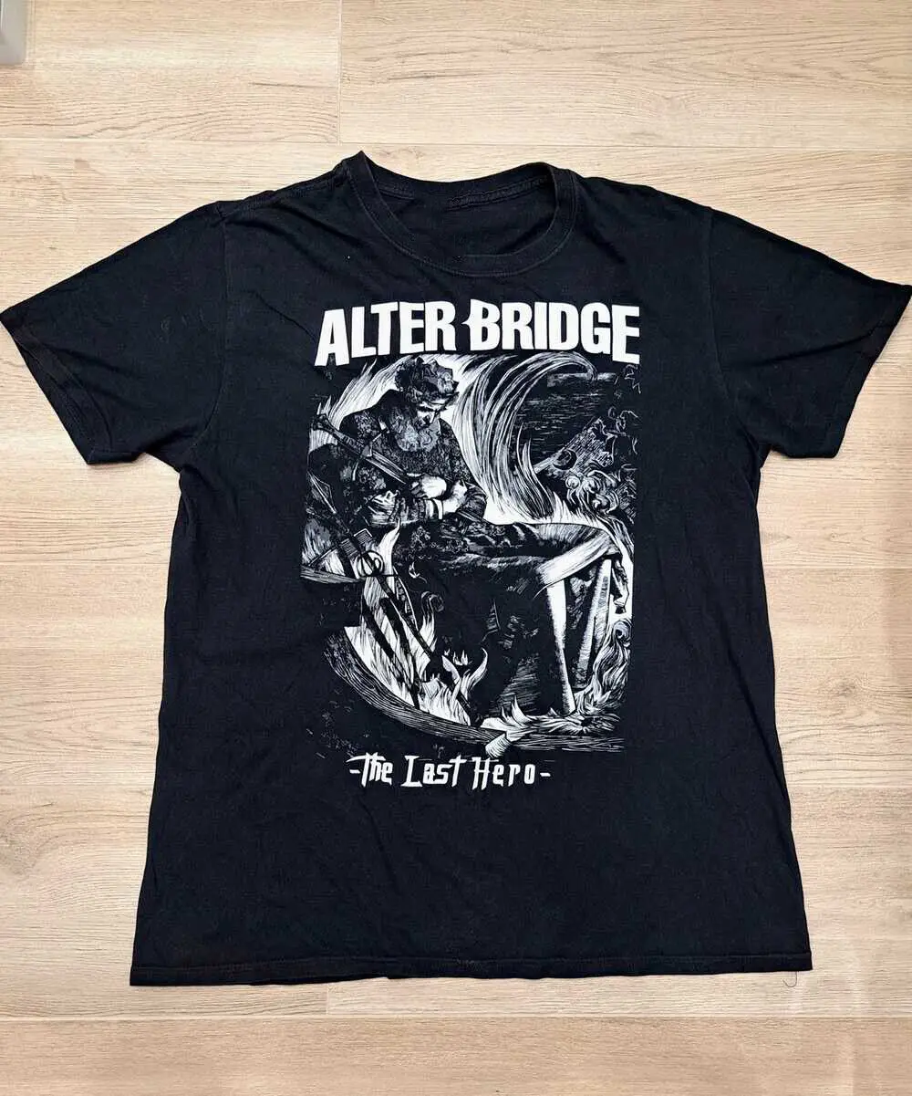 Alter Bridge The Last Hero Shirt Classic Mens Black Unisex S-5XL LE447