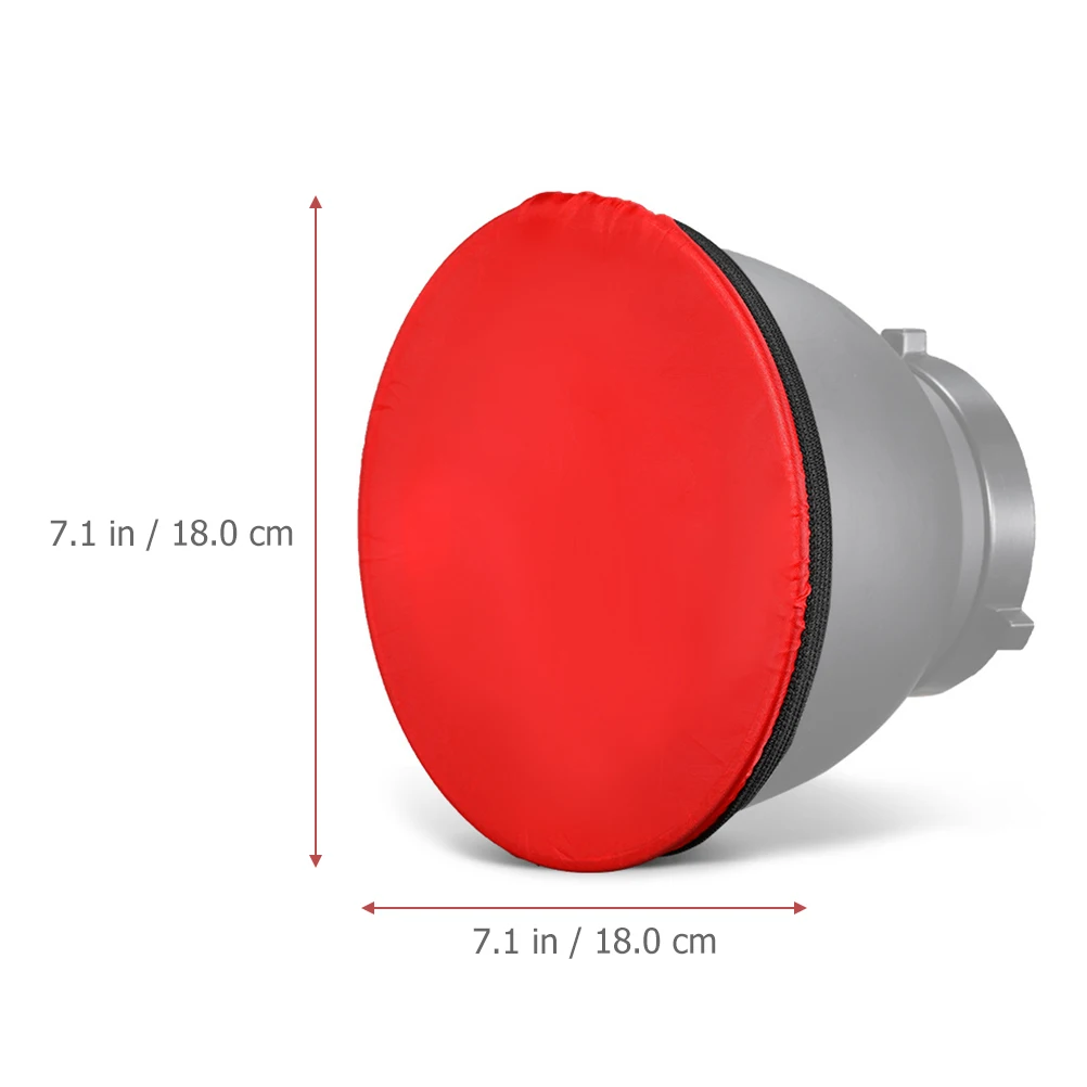 

6PCS 18cm Diffuser Color Filter Softbox Camera Shadows Glare Studio Photography Reflector Light