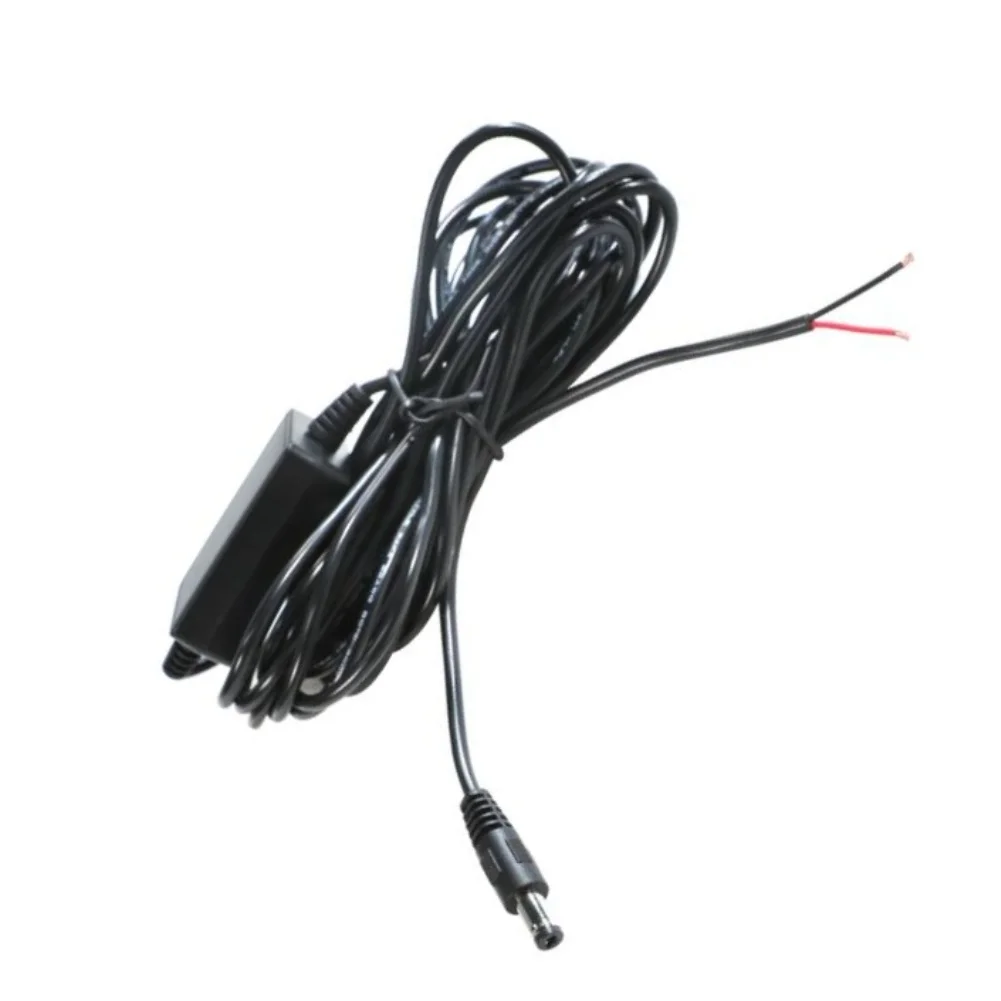 Car-mounted DC 9V–40V To DC 5V Step-Down Transformer Power Cord Cable DC5521 Connector Interface Suitable For 5V-powered Product