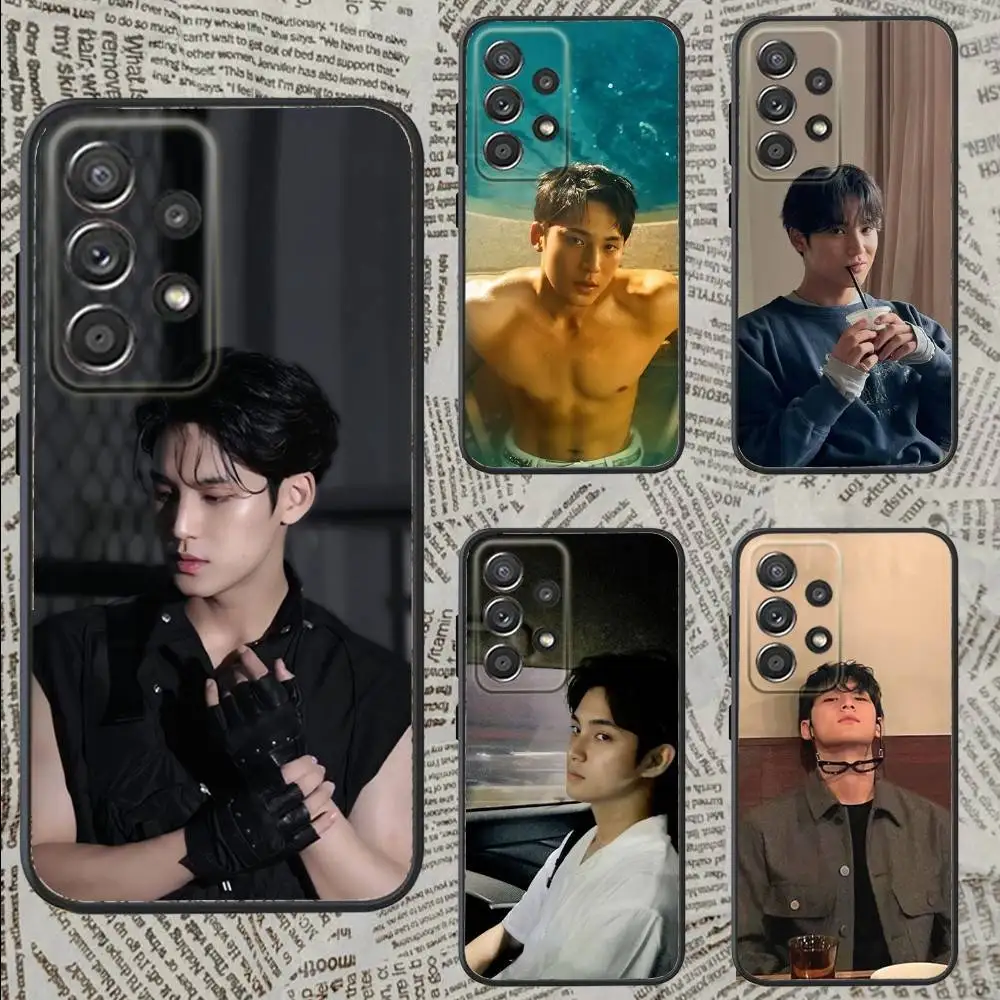 

Singer K-Kims M-Mingyu-us Phone Case For Samsung S25,S24,S21,S22,S23,S30,Ultra,S20,Plus,Fe,Lite,Note,10,9,5G Black Cover