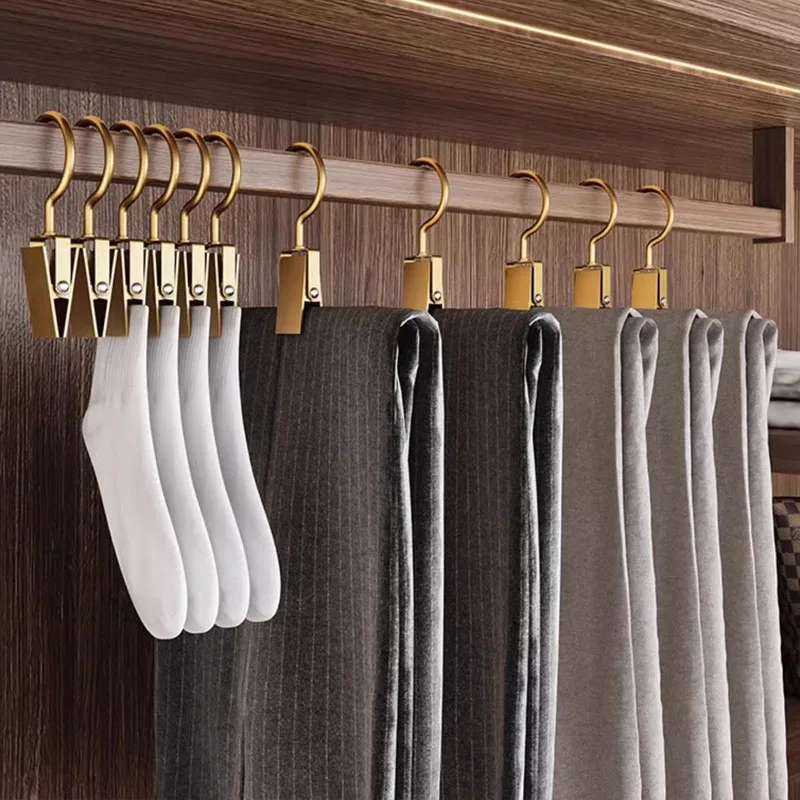 1pc Drying Rack Clothes Pegs Sturdy Clip Socks Hats Laundry Clothespins Pants Clothes Towel Storage Hangers Wardrobe Space Saver