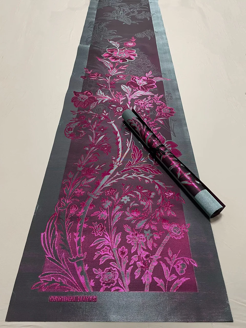 Luxuriöses Grandmaster Hayes Gele & Ipele Set 2-teilig, Nigerianischer Aso Ebi Sego Stoff für Afrikanische Kopfbedeckungen & Turbane, 48x210cm TX-6 – Detail 9