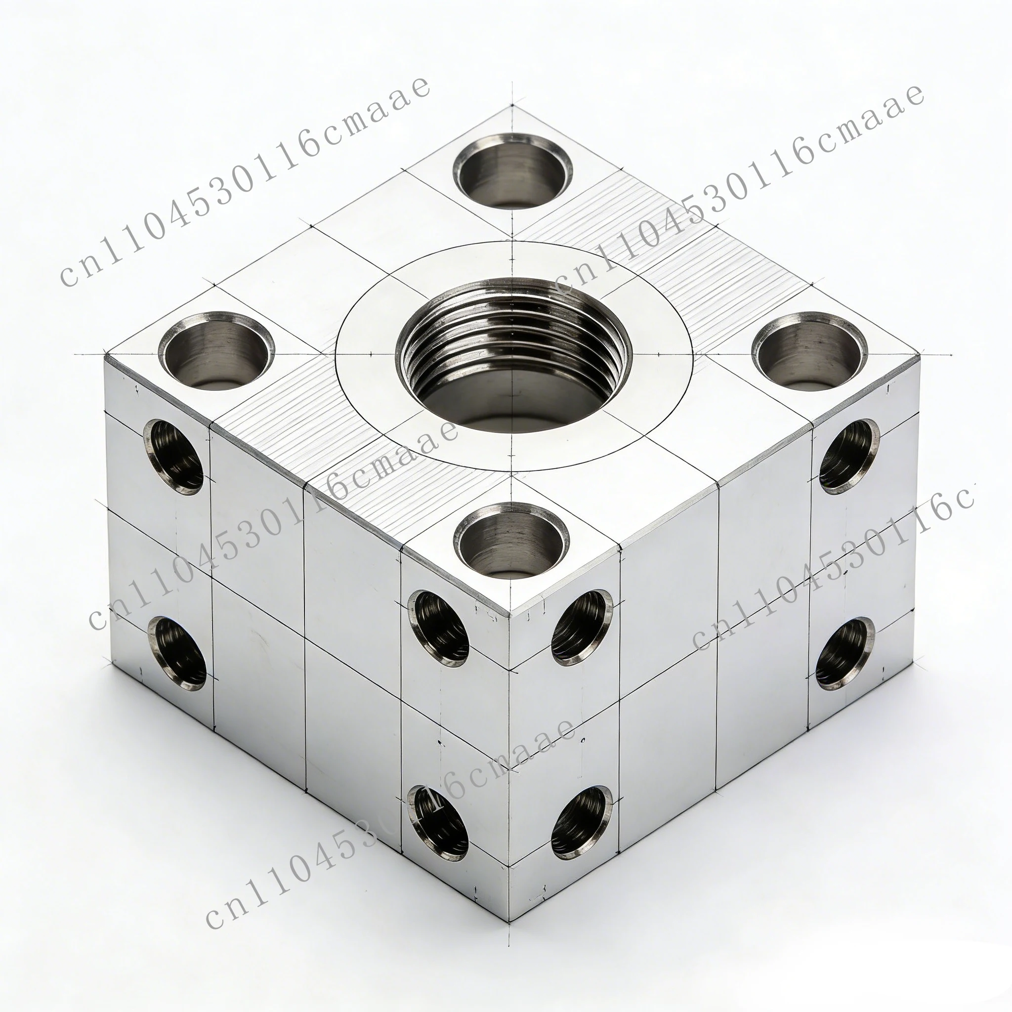 Custom precision numerical control machined parts for heavy machinery