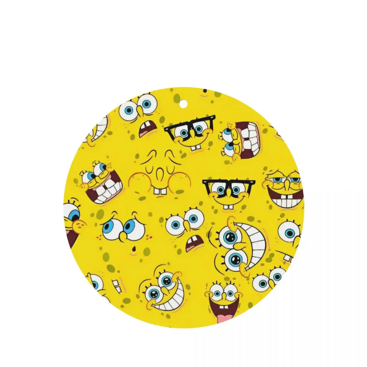 2Pcs SpongeBobed Anime Cartoon Air Freshener Fragrance Car Hanging Aromatherapy Tablets for Car Bedroom Wardrobe