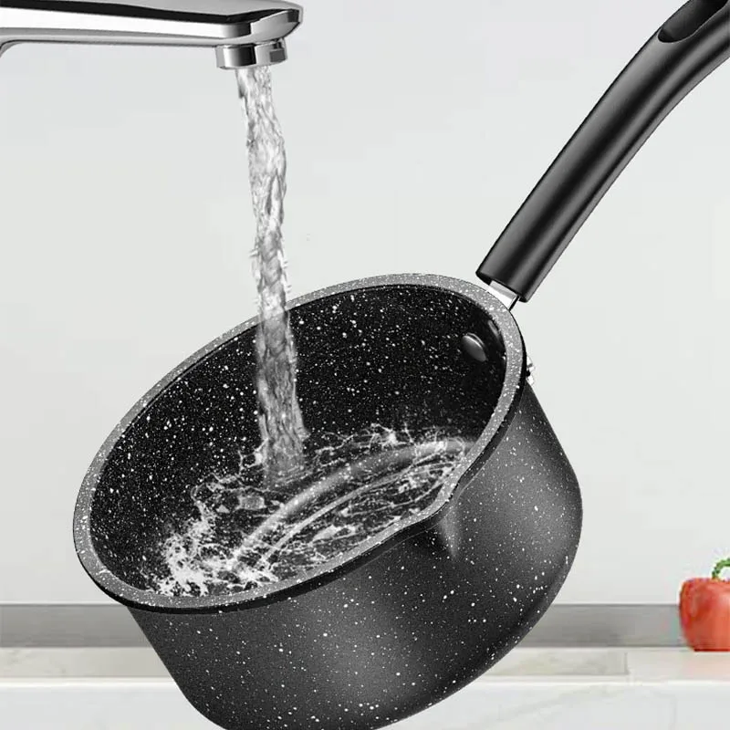 Cooking Pots Soup Pot Stock Pot with Lid Medical Stone Non-stick Saucepan Baby Food Cooker Gas Stove Cooker for Kitchen Milk Pot