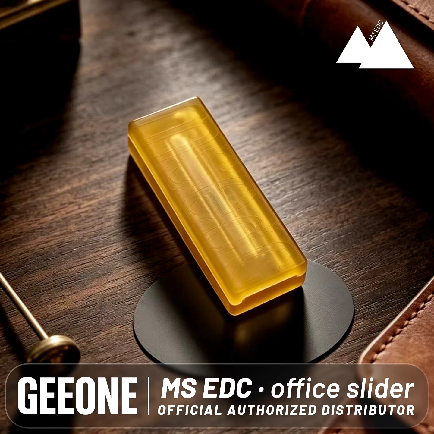 MS EDC PEI Fidget Slider Mechanical Office Stress Relief Anxiety Relief Gadgets EDC Pocket Toy
