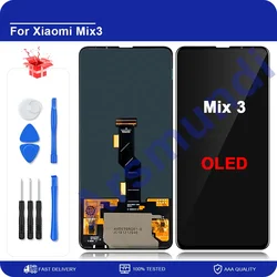 OLED For Xiaomi Mi Mix 3 Mix3 LCD Display Touch Screen Digitizer Assembly For Xiaomi Mix 3 Mix3 M1810E5A M1810E5GG