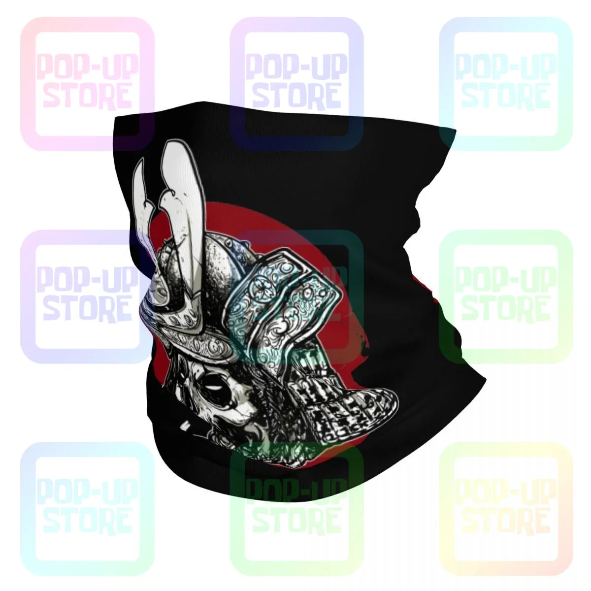 

Wicked Samurai Maskyakuza Ronin Japan Neck Gaiter Bandana Scarf Face Mask Ski Dustproof Cover Bandana