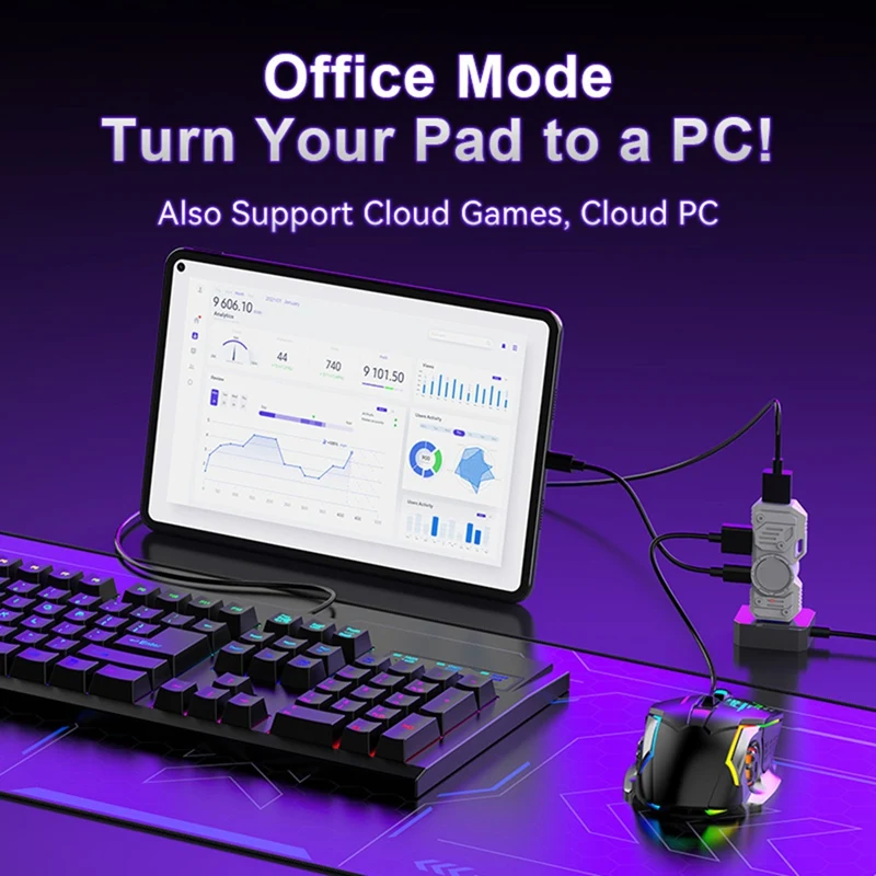 Mini Game Mobile Controller Converter For Mobile Phone Game Controller Keyboard And Mouse Converter