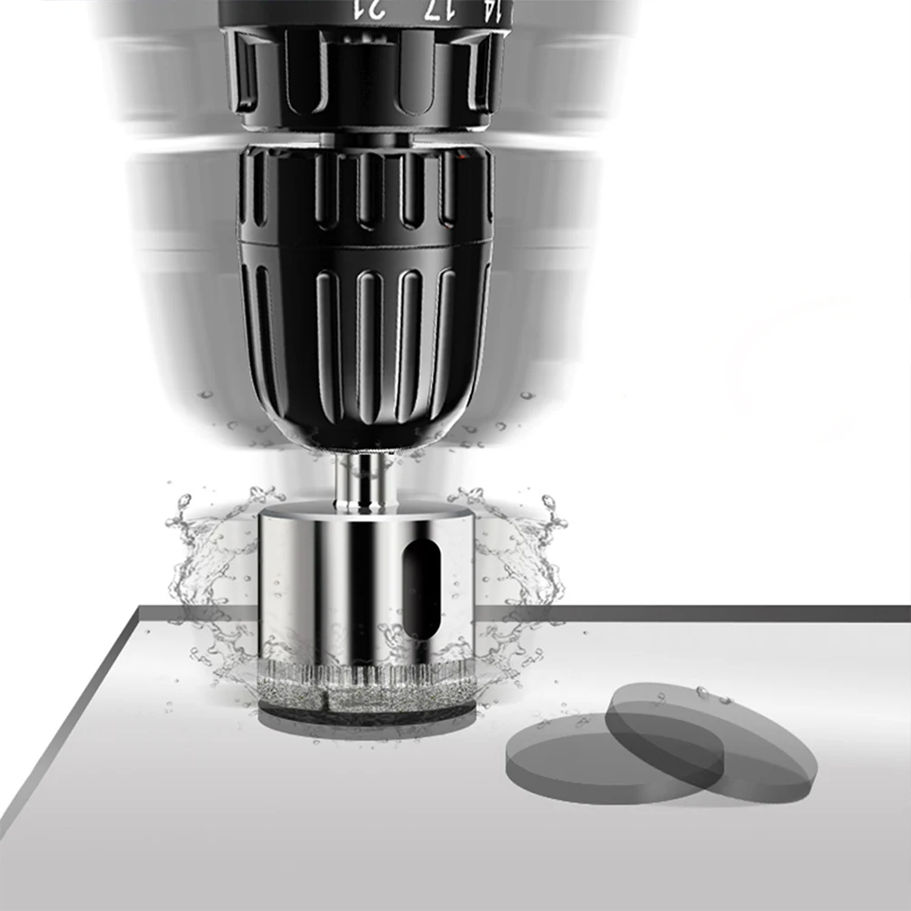 

2 комплекта алмазных сверл 6 мм-26 мм, комплект кольцевой пилы для стеклянной плитки, мрамора, керамики, гранита, сверлильные инструменты, строительная установка