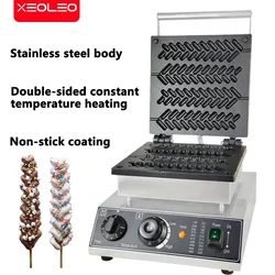 XEOLEO-Fabricantes Elétricos De Waffles, Fabricante De Roti Antiaderente, Máquina De Fazer Waffle De Forma De Trigo, Eletrodoméstico, 1600W