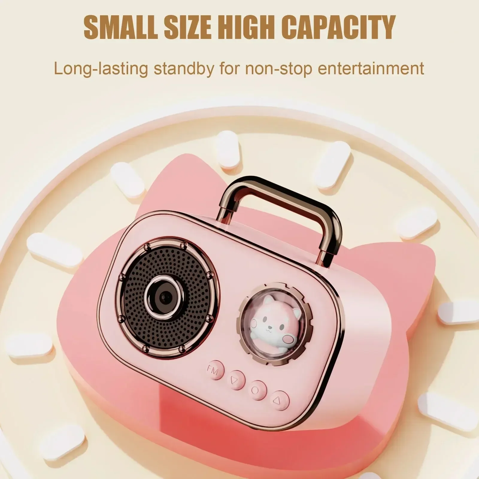 

Cannon Sound High Speaker Gift Radio Portable Mobile Phone Accent DZ06 Creative Retro Quality bluetooth speaker Bluetooth