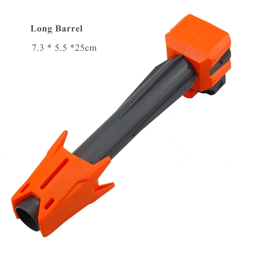 Spielzeugpistole, modifizierte Teile für Nerf N-Strike Elite Series, Schalldämpfer, Schwanz, Taschenlampe, universelles Spielzeugpistolen-Zubehör