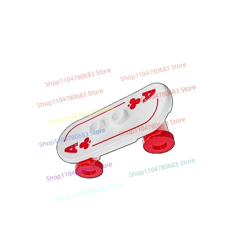 MOC Bouwsteen Doodle Scooter Accessoires Mini Figuur Assemblage Model Ornament Anime Cartoon Accessoires Speelgoed Cadeau Collectible