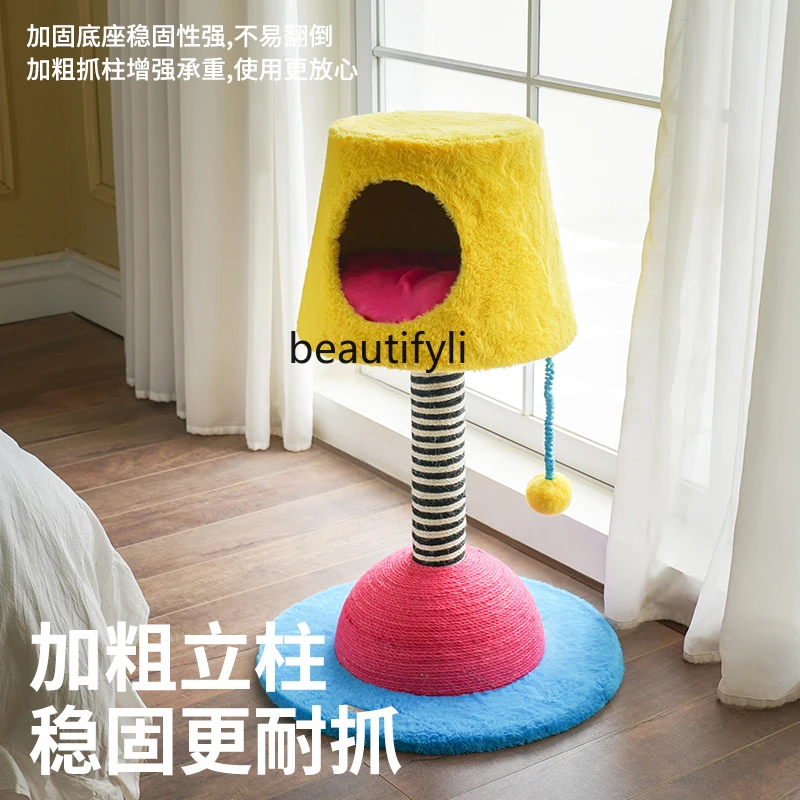 Cat Toy Cat Climbing Frame Grinding Claw Hemp Rope Scratch-Resistant Bite-Resistant Pet Toy Supplies