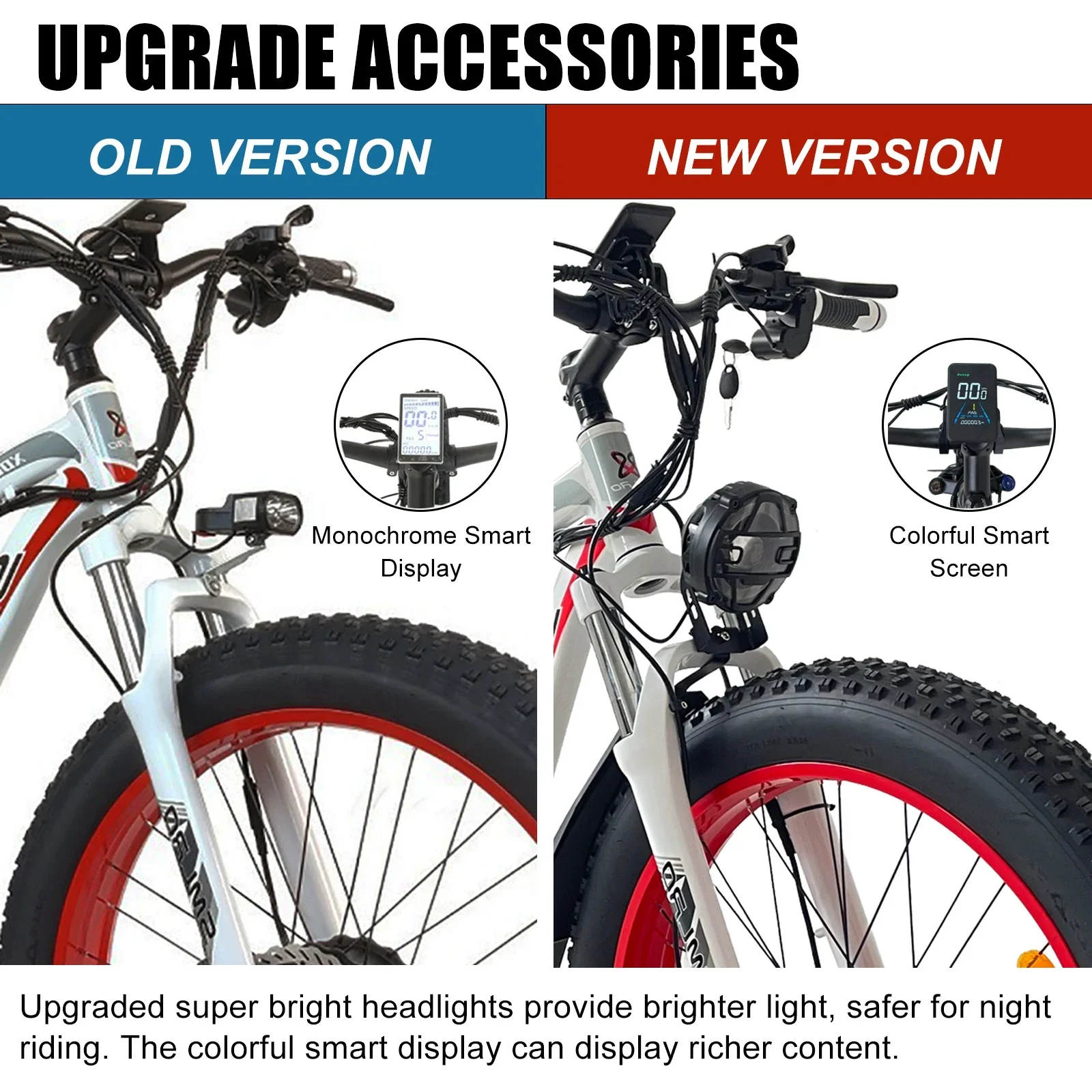 3000W Dual Motor Electric Mountain Bicycle 52V 25AH Full Suspension City Road Ebike 26