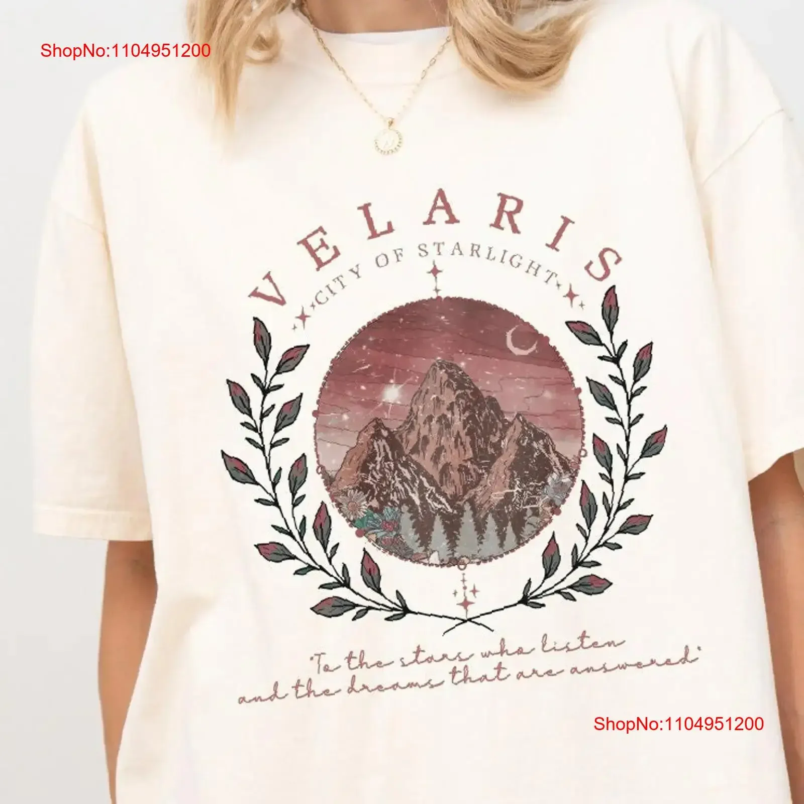 

Футболка Velaris City Of Starlight The Night Court SweaT Bookish s Acotar Dreams Aqua Book, винтажная стираная футболка унисекс